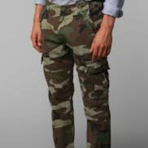 All Son Camo Cargo Pants (32 Slim Fit)
